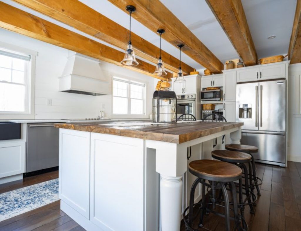 How To Use A Shiplap Kitchen Backsplash