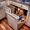 A Handy Pull-Out Trash Cabinet Can Improve the Function of Your Kitchen