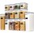 CHEFSTORY Airtight Food Storage Containers Set, 14 PCS Kitchen Storage Containers with Lids for Flour, Sugar and Cereal, Plastic Dry Food Canisters for Pantry Organization and Storage