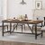 YITAHOME 70.8″ Large Kitchen Dining Room Table for 6-8 People, Rustic Brown Farmhouse Industrial Wood Style Rectangle Apartment Dinning Room Dinette Tables for Eating Dinner